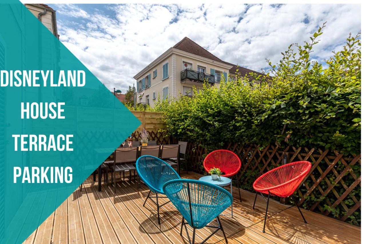 Disneyland House - Terrace - Sunny - Parking Serris Exterior foto